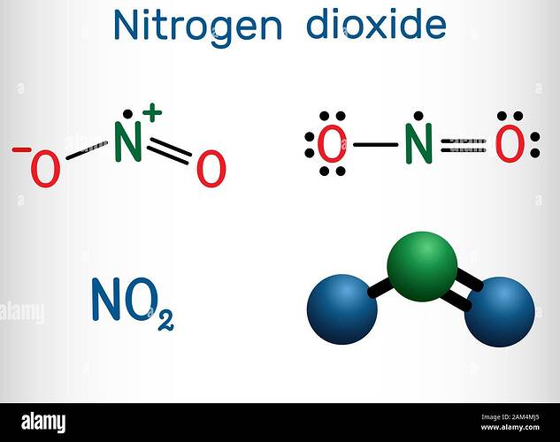nitrogen-dioxide-no2-molecule-structural-chemical-formula-and-molecule-model-vector-illustration-2AM4MJ5