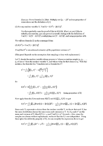 Sample Variance3